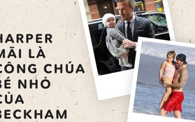 Loạt ảnh chứng minh: Dù lớn thế nào, Harper vẫn sẽ luôn là công chúa nhỏ trong vòng tay che chở của Beckham