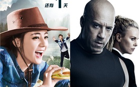 Phim của Địch Lệ Nhiệt Ba và "Fast 8" dắt nhau lao dốc không phanh