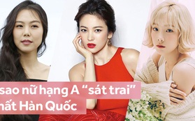 3 sao nữ hạng A “sát trai” nhất Hàn Quốc: Chênh lệch đẳng cấp từ nhan sắc cho tới tài sản!