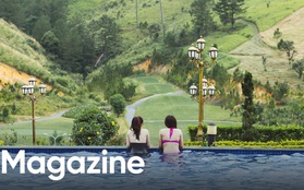 Check-in khu nghỉ dưỡng có hồ bơi ngắm đồi núi sống ảo “hot” nhất Đà Lạt