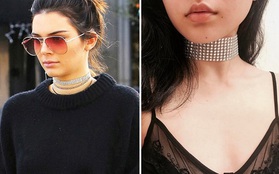 Năm 2017, vòng cổ choker vẫn hot nhưng phải là kiểu lấp lánh hột xoàn mới là chuẩn!