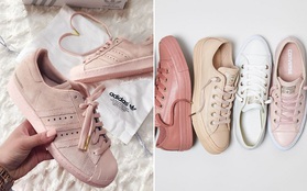 8/3 mà cho hội con gái xem đống sneaker màu nude này đảm bảo cô nào cũng hú hét đòi mua ngay