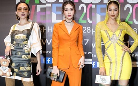 Thảm đỏ VIFW ngày cuối: Phạm Hương và Tóc Tiên cùng chọn style "chất quằn quại", Hoa hậu Thu Thảo chưa bao giờ "chói" đến thế