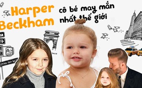 Harper Beckham: Cô bé may mắn vừa chào đời đã là "báu vật nhỏ" của 2 siêu sao hàng đầu thế giới