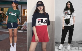 Giới trẻ châu Á người người nhà nhà đang diện T-shirt và sneaker Fila chất phát ngất ra sao?