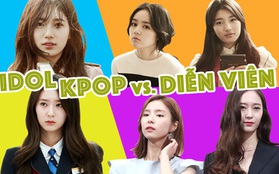 Idol Kpop đứng cạnh diễn viên: Người hóa "bạch tuộc", kẻ vẫn đẹp "bá cháy"!