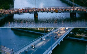 Nghịch lý kỳ lạ ở Sài Gòn: 2 cây cầu song song, người dân chen chúc đến kẹt xe trên cây cầu sắt cũ và hẹp