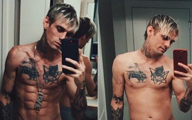 Tăng 13,6 kg sau 2 tuần, Aaron Carter lột xác khỏi hình ảnh nghiện ngập gầy gò