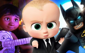 "Coco", "The Boss Baby" và "The LEGO Batman Movie" là những ứng cử viên nặng ký của Oscar lần thứ 90