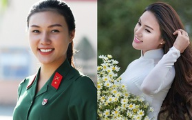 Cô gái xinh đẹp cao 1m70, từng đi thi Hoa hậu Việt Nam tình nguyện nhập ngũ