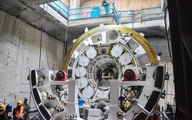Cận cảnh robot siêu khủng, hiện đại nhất thế giới sẽ đào gần 800m đường hầm cho Metro Sài Gòn