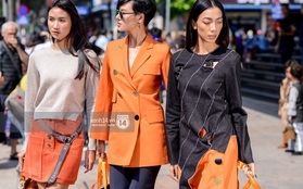 Street style ngày 2 VIFW: Dàn mẫu danh tiếng nhập cuộc, giới trẻ Hà thành thi nhau khoe phong cách "dị" cùng loạt màu tóc nổi bần bật