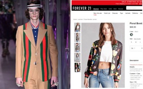 Gucci quyết đâm đơn kiện Forever 21 chỉ vì 2 họa tiết kẻ sọc đình đám