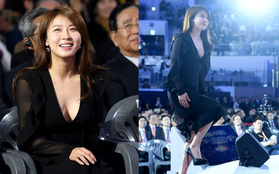 Mỹ nhân "Secret Garden" Ha Ji Won khoe vòng một nóng bỏng tại diễn đàn lớn