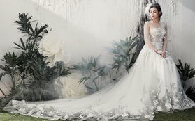 Á hậu Tú Anh đẹp thuần khiết trong BST váy cưới 2017 của Hacchic Bridal