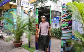 Cận cảnh nhà vệ sinh miễn phí vận hành bằng năng lượng mặt trời đầu tiên ở Sài Gòn
