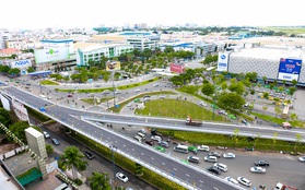 Cận cảnh cầu vượt hơn 240 tỷ đồng giải cứu kẹt xe ở sân bay Tân Sơn Nhất trước ngày khánh thành
