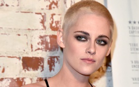 Kristen Stewart gây bất ngờ khi cạo đầu, nhuộm tóc vàng bạc kim quá nam tính