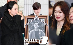 Loạt sao Hàn không kìm nổi nước mắt, cùng hàng trăm fan đưa tiễn tài tử "Reply 1988" tại lễ tang