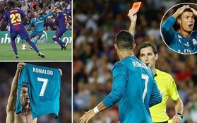 Ronaldo đá đểu Messi, ăn vạ và bị đuổi khỏi sân