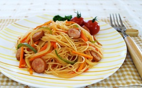 Napolitan Spaghetti - nghe thì tưởng món Ý nhưng đây lại là mì Nhật đấy