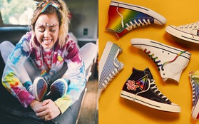 Miley Cyrus hợp tác với Converse ra mắt BST giày tôn vinh cộng đồng LGBT