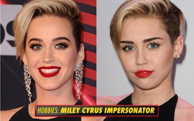 Bất ngờ chưa? Sở thích của Katy Perry là đóng giả... Miley Cyrus