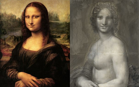 Giới khoa học sững sờ khi phát hiện nghi án bản vẽ nàng Mona Lisa... khỏa thân?