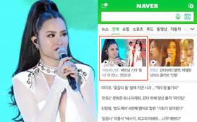 Chuyện hiếm có: Đông Nhi lên luôn trang chủ cổng thông tin lớn nhất Hàn Quốc sau màn biểu diễn đẳng cấp tại “Asia Song Festival”