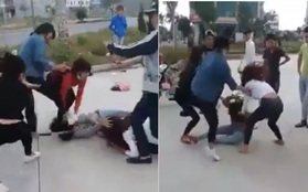 Ghen tuông, cô gái trẻ bị nhóm người đánh đập dã man ngay ngoài đường