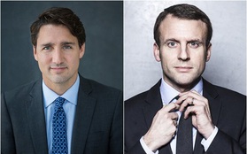 Tân Tổng thống Pháp và Thủ tướng Canada: Tranh cãi nảy lửa về việc ai điển trai và nóng bỏng hơn?