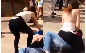 Sự thật đằng sau đoạn video người phụ nữ cởi áo, dùng ngực "tấn công" gã yêu râu xanh ở Brazil