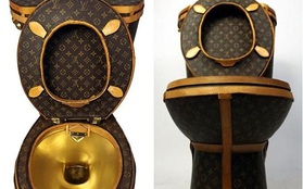 Túi rác, cưa máy, lựu đạn Louis Vuitton: Tất cả vẫn chưa "xi nhê" gì khi so với bồn cầu Louis Vuitton!