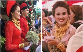 Đám cưới "khủng" ở Đồng Nai: Cô dâu vàng đeo trĩu cổ, rước dâu bằng xe Bentley và mời cả ca sỹ Cẩm Ly về hát