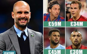 9 năm cầm quân, Pep Guardiola "đốt" hơn 1 tỷ euro cho chuyển nhượng