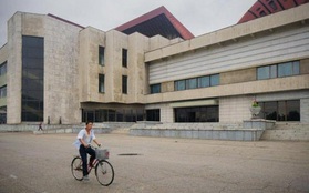 Chùm ảnh siêu thực hiếm có về thủ đô Triều Tiên
