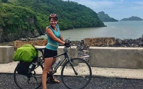 Công an vào cuộc truy tìm kẻ trộm xe đạp của nữ du khách nước ngoài đi xuyên Việt