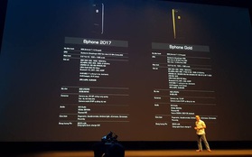 Khi ra mắt BPhone 2017, ông Nguyễn Tử Quảng đã bắt chước Apple mà không mấy ai hay