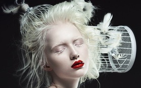 Mang diện mạo của "công chúa tuyết", người mẫu bạch tạng nước Nga lại dành đam mê cháy bỏng cho văn hóa Nhật