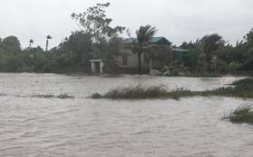 Thanh Hóa: Hơn 100 nhà dân bị ngập nước do vỡ đê