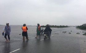 Thừa Thiên - Huế: 1 người dân bị nước lũ cuốn trôi mất tích