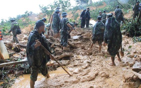 Tăng cường thêm 50 công binh từ Đà Nẵng vào tìm kiếm 4 công nhân thủy điện ở Quảng Nam bị vùi lấp
