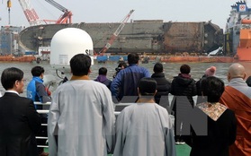 Hàn Quốc: Phát hiện xương nghi là của người bên trong phà Sewol