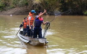 Chìm xuồng trên sông Krông Nô: 1 người chết, 4 người mất tích