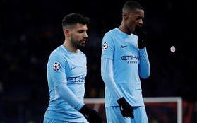 Man City bại trận ở Champions League trước derby thành Manchester