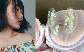 TP.HCM: Nữ sinh viên 20 tuổi hốt hoảng phát hiện chất lạ trong áo nịt ngực nhãn mác Trung Quốc
