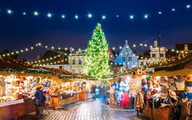 Những khu chợ Giáng sinh đẹp như cổ tích trên khắp thế giới