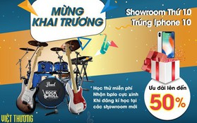 Việt Thương Music đồng loạt khai trương 4 showroom mới tại TP.HCM