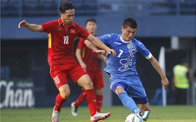 Công Phượng ở đâu khi U23 Việt Nam thua Uzbekistan?