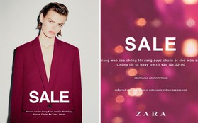 Zara, Pull&Bear, Stradivarius Việt Nam giảm giá mạnh: tới 50% toàn bộ đồ Thu/Đông và bạn đã có thể shopping luôn từ 10h tối